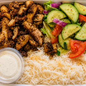 Chicken Platter with Rice