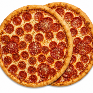2 Medium Pepperoni