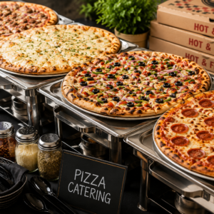 Large Pizza Party Catering